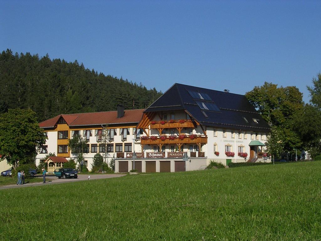 Landgasthof Zum Schwanen Горнберґ Екстер'єр фото